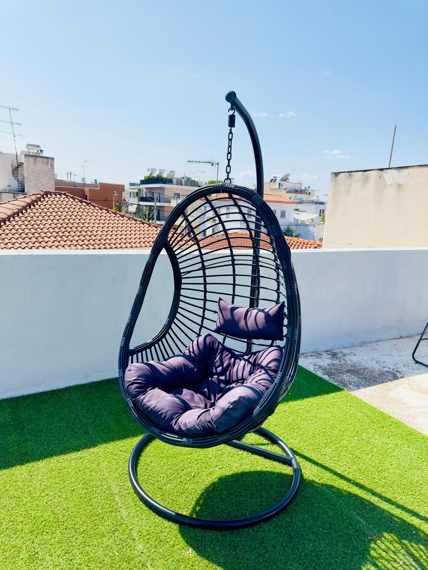 Yuna Penthouse, 100Sqm Private Rooftop Terrasse, Acropolis By Foot Atenas Exterior foto