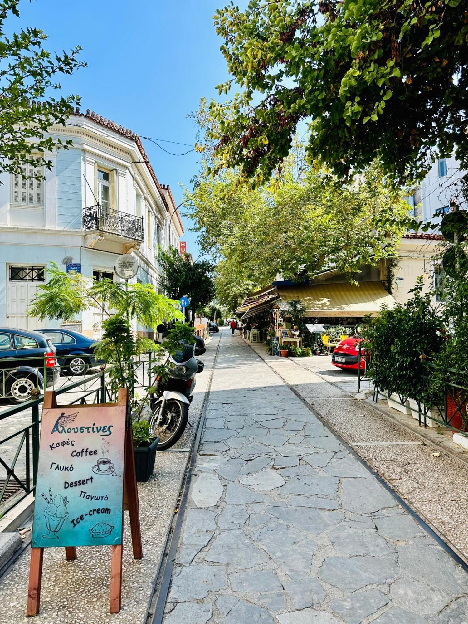 Yuna Penthouse, 100Sqm Private Rooftop Terrasse, Acropolis By Foot Atenas Exterior foto