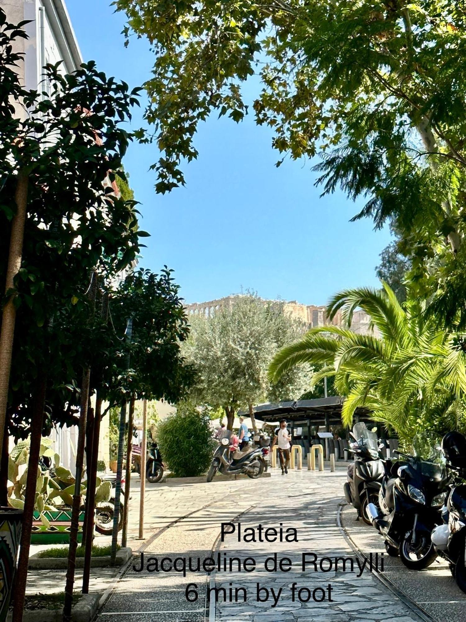 Yuna Penthouse, 100Sqm Private Rooftop Terrasse, Acropolis By Foot Atenas Exterior foto