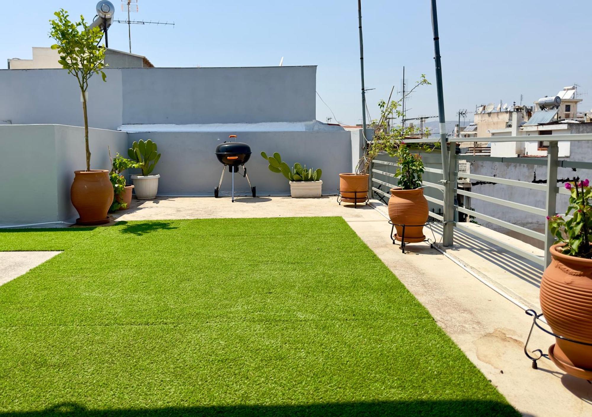 Yuna Penthouse, 100Sqm Private Rooftop Terrasse, Acropolis By Foot Atenas Exterior foto